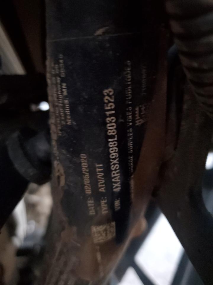 Lot #3291224960 2020 POLARIS RANGER CRE