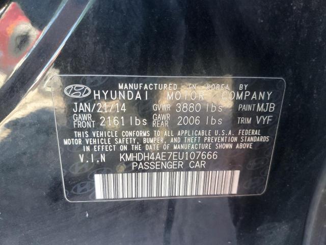 2014 HYUNDAI ELANTRA SE #3287528028