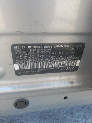 2022 MITSUBISHI OUTLANDER #3302805916