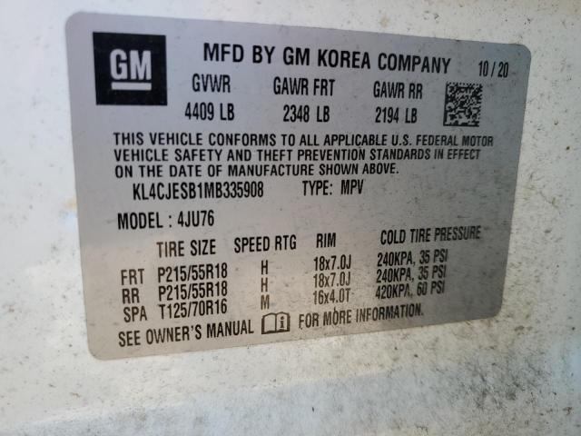 2021 BUICK ENCORE PRE #3290215218