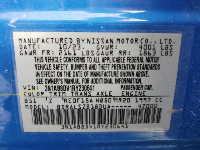 2024 NISSAN SENTRA SR - 3N1AB8DV1RY230641