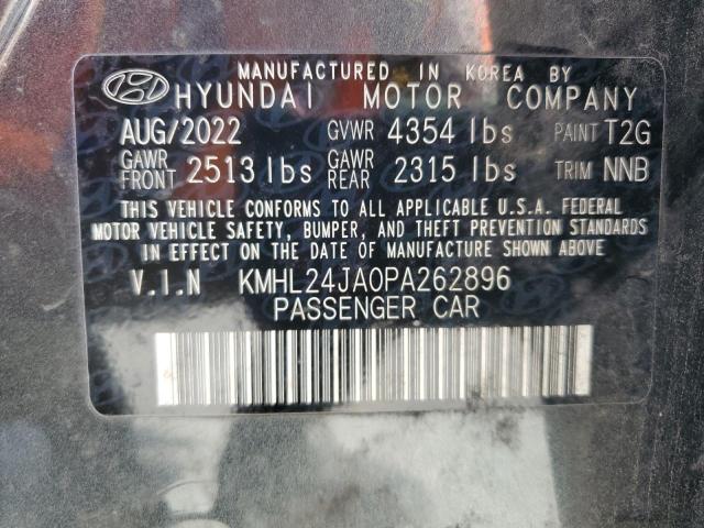 2023 HYUNDAI SONATA SE KMHL24JA0PA262896