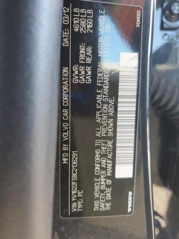 2012 VOLVO S60 T5 #3303975758