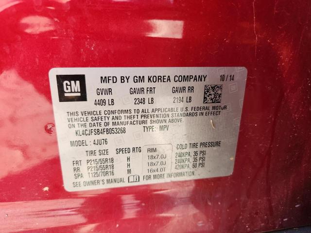 2015 BUICK ENCORE CON #3297082557