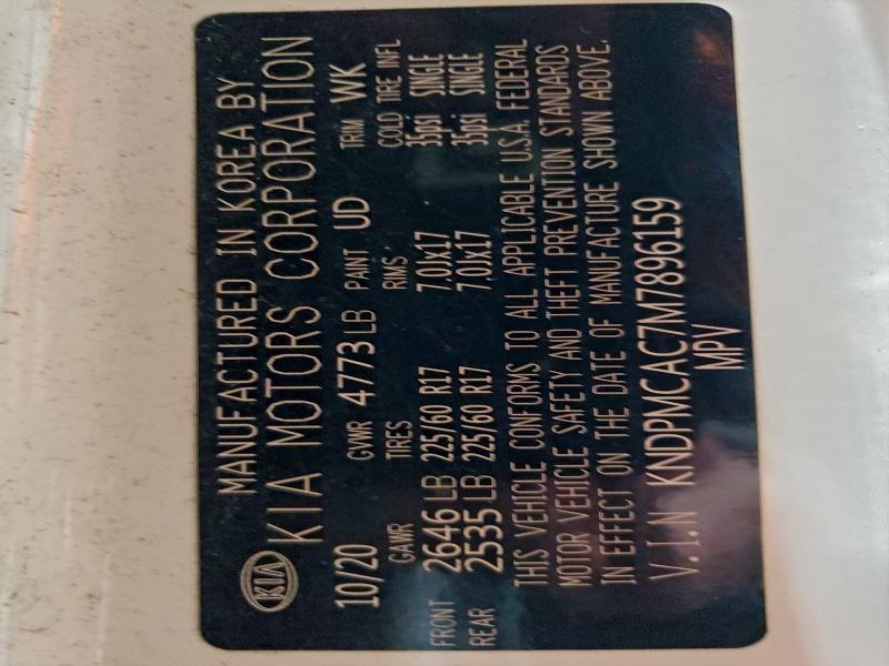 2021 KIA SPORTAGE L #3302715018