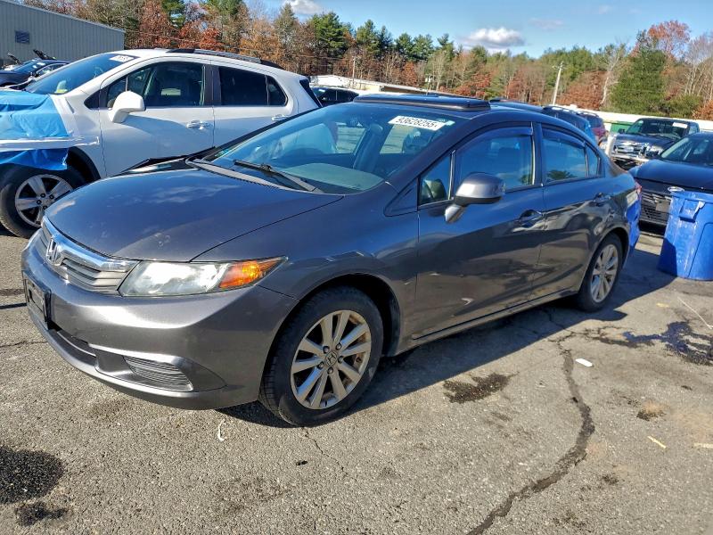 Global Auto Auctions: 2012 HONDA CIVIC EXL