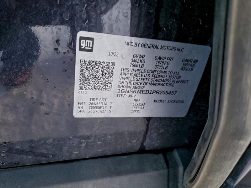 2023 CHEVROLET TAHOE K150 #3304736913