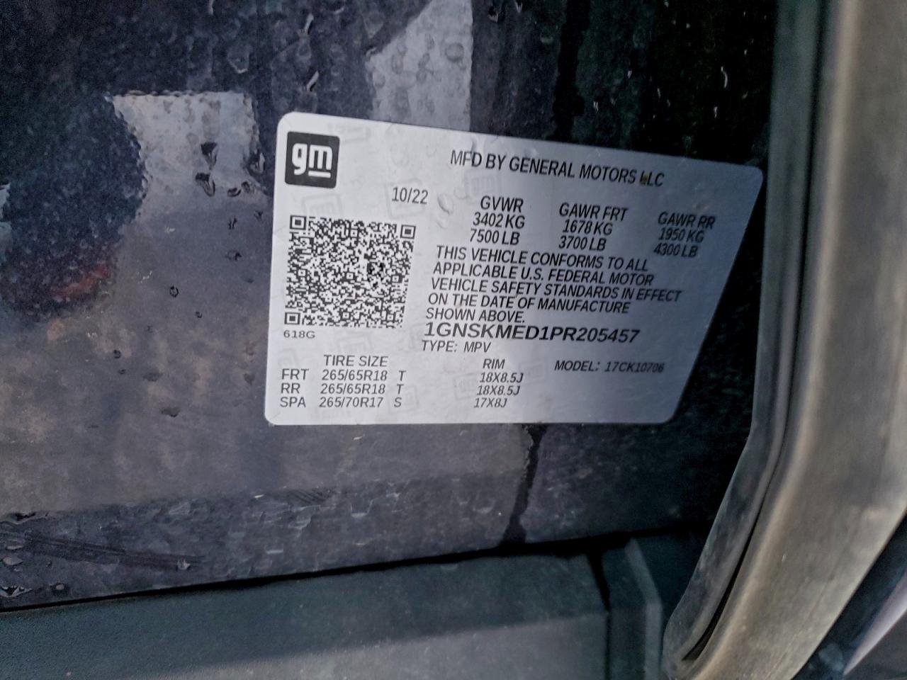 CHEVROLET TAHOE K1500 LS