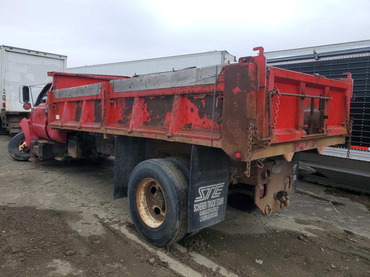 Lot #3287602023 2000 FORD F650 SUPER