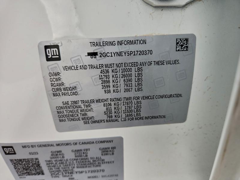 2023 CHEVROLET SILVERADO #3301598630