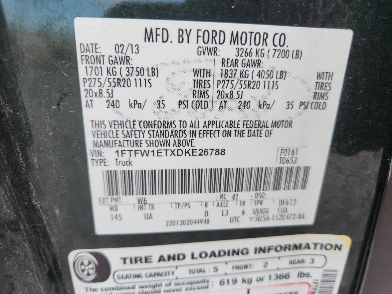 FORD F-150 SUPERCREW