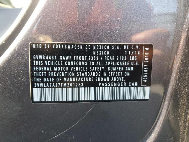 2015 VOLKSWAGEN JETTA TDI #3304500523