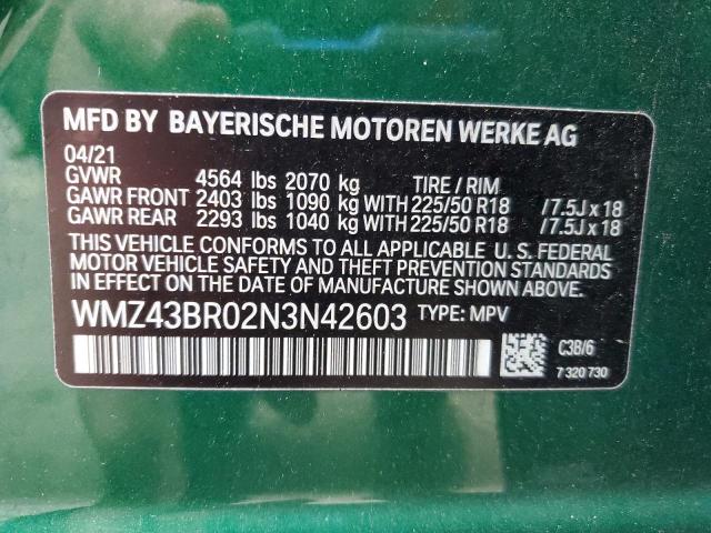 2022 MINI COOPER COU #3304633964