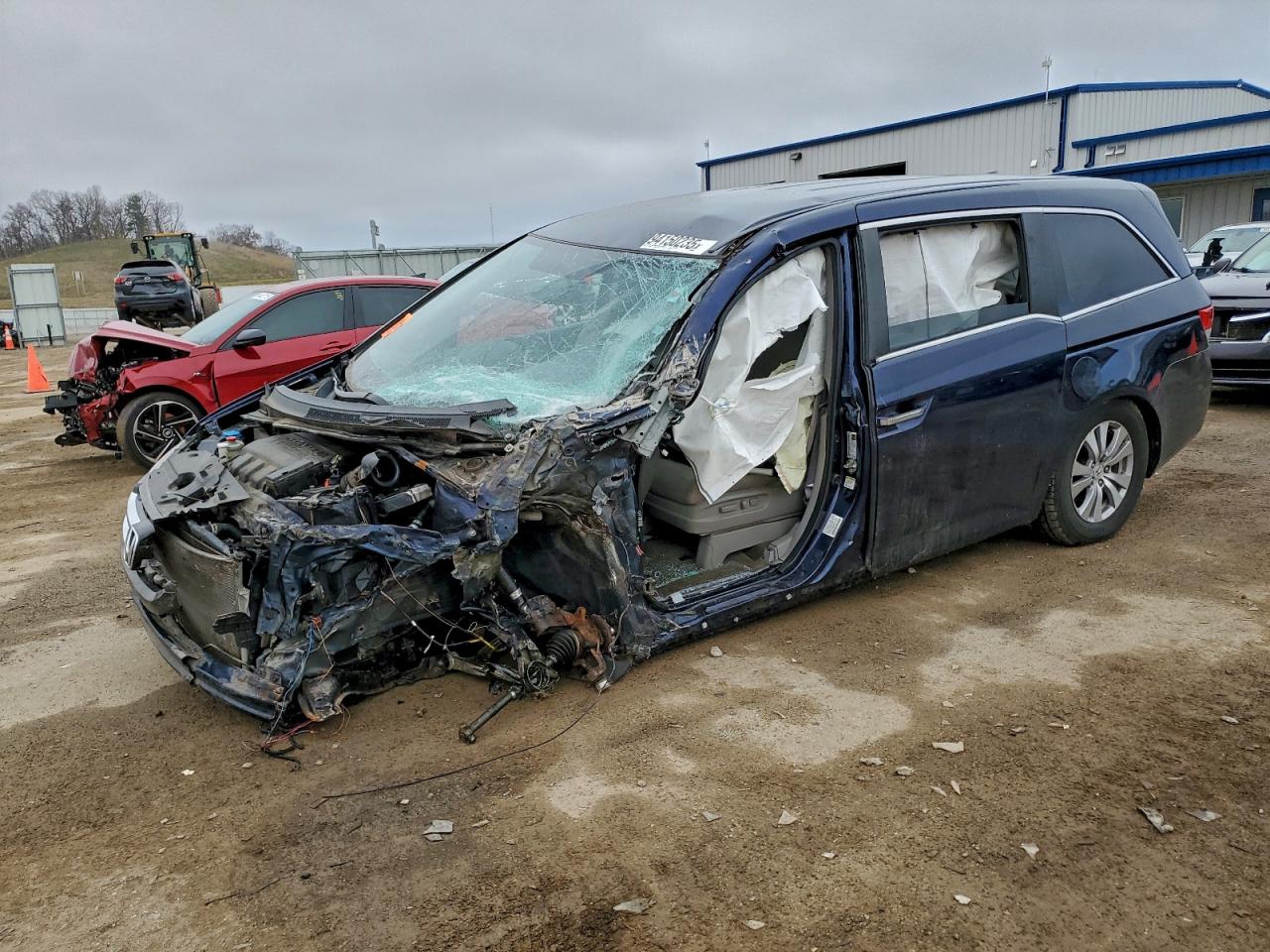 Lot #3308491354 2016 HONDA ODYSSEY SE