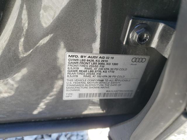 2019 AUDI Q7 PREMIUM #3303884725