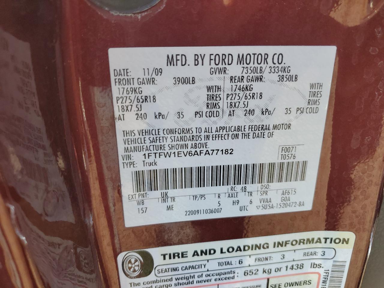 FORD F-150 SUPERCREW