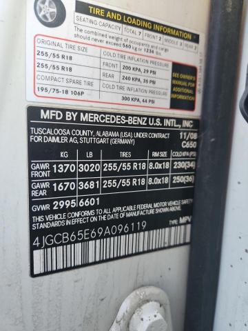 2009 MERCEDES-BENZ R 350 4MAT #3290331939