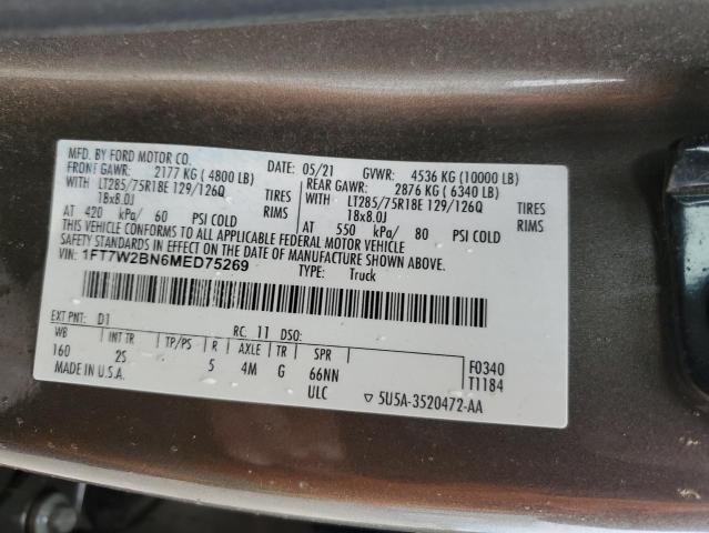 2021 FORD F250 SUPER #3302653059