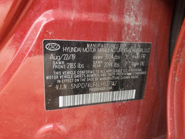 2020 HYUNDAI ELANTRA SE - 5NPD74LF6LH527147