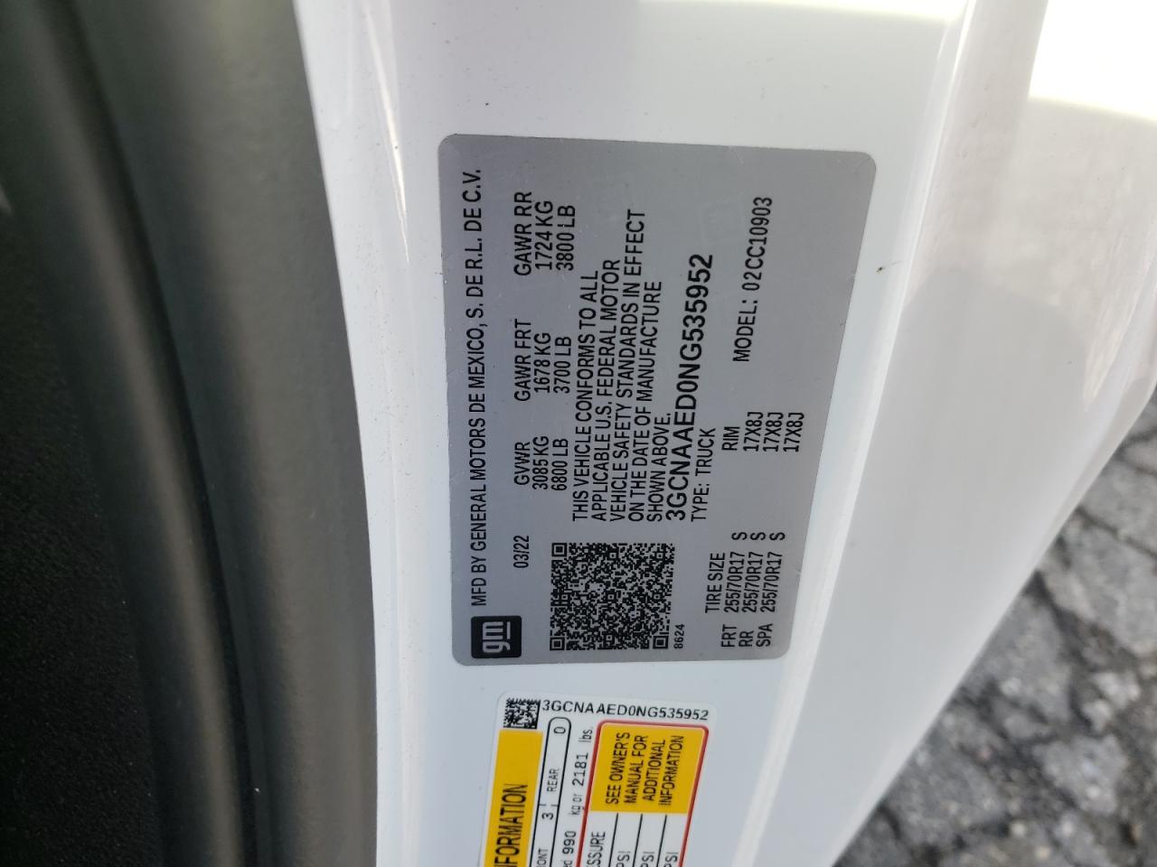 Lot #3312782088 2022 CHEVROLET SILVERADO