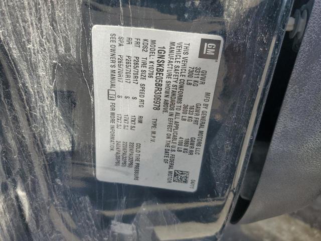 2011 CHEVROLET TAHOE K150 #3291411160