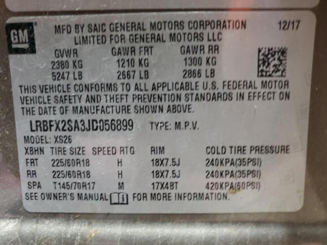 2018 BUICK ENVISION E #3312545840