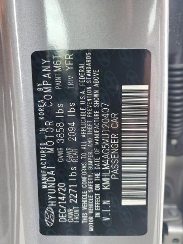 2021 HYUNDAI ELANTRA SE - KMHLM4AG5MU120407