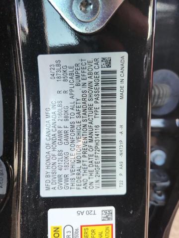 2023 HONDA CIVIC EX #3301602670