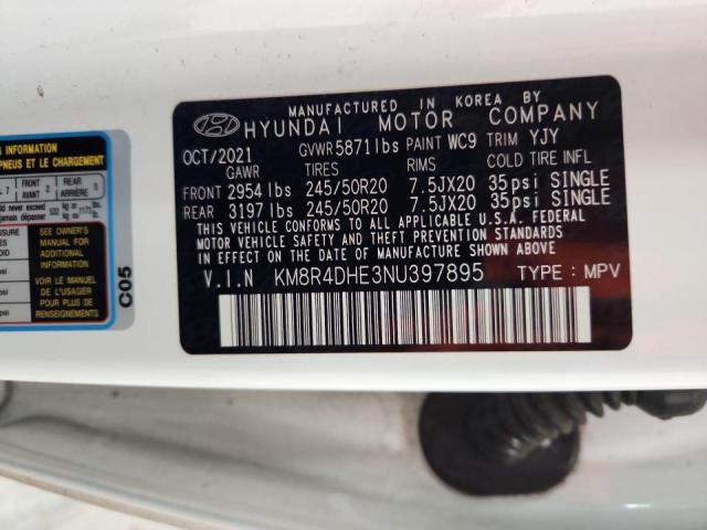 2022 HYUNDAI PALISADE S #3305662717