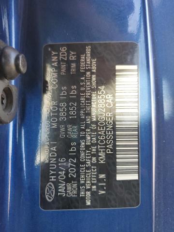 2016 HYUNDAI VELOSTER T - KMHTC6AE0GU288554