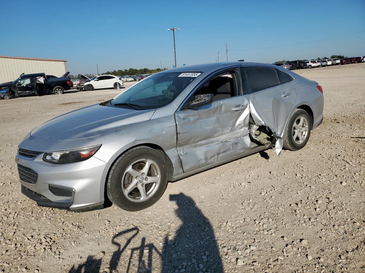 Lot #3317149021 2017 CHEVROLET MALIBU LS
