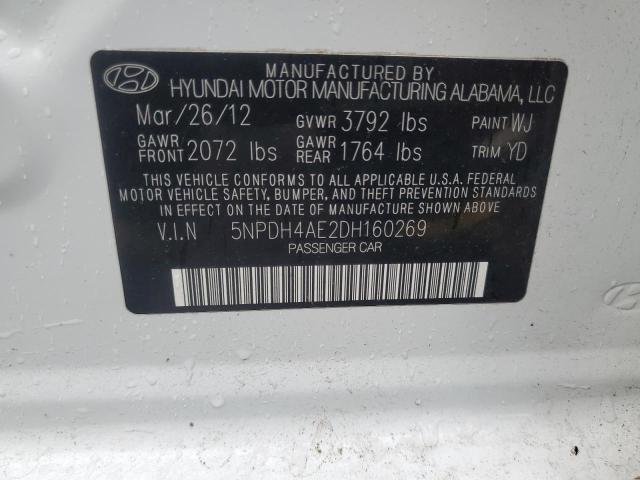 2013 HYUNDAI ELANTRA GL #3287784134