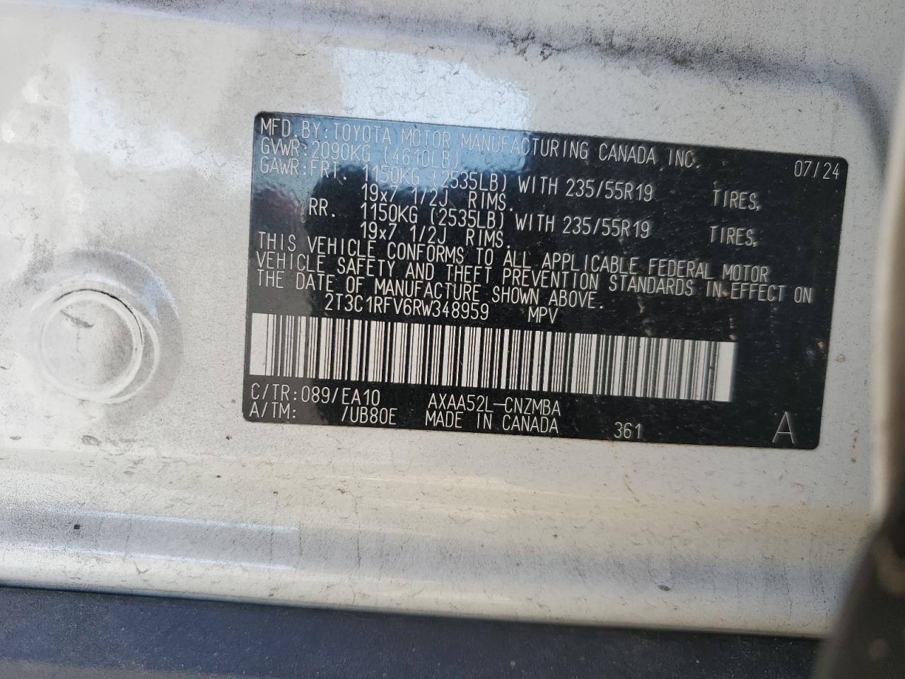 TOYOTA RAV4 XLE PREMIUM