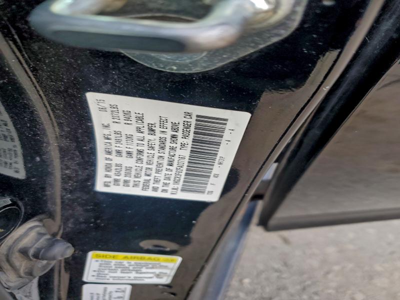 2015 HONDA ACCORD EXL #3301604626