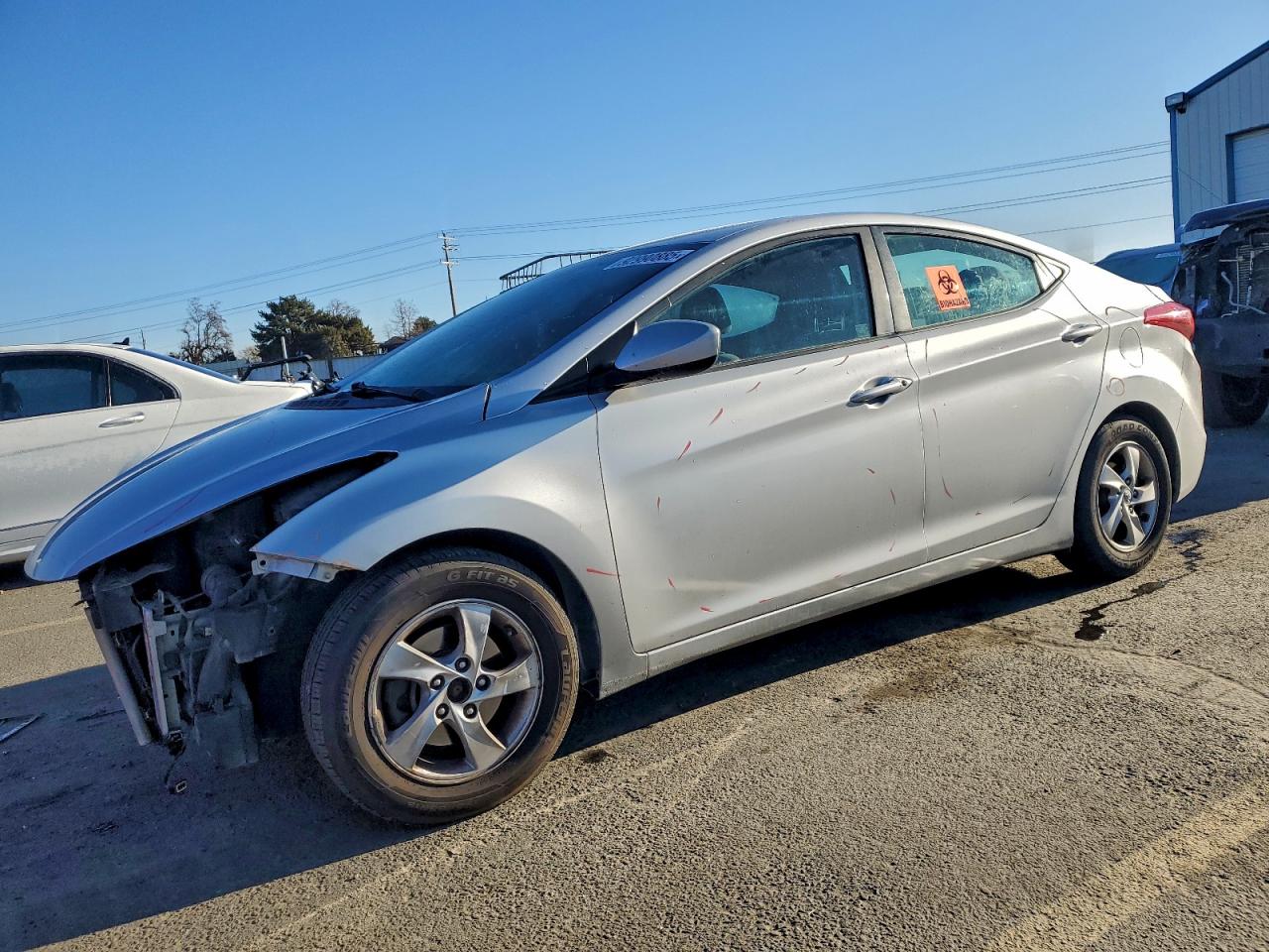 Lot #3298069128 2014 HYUNDAI ELANTRA SE