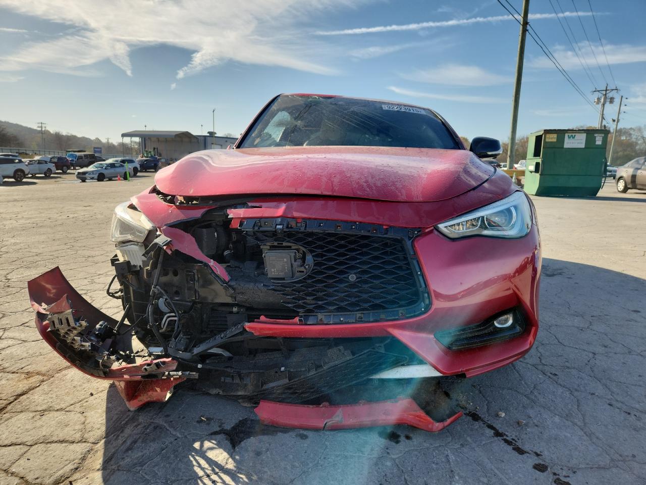 Lot #3301775372 2021 INFINITI Q60 RED SP