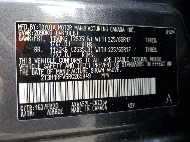 2024 TOYOTA RAV4 LE #3302816945