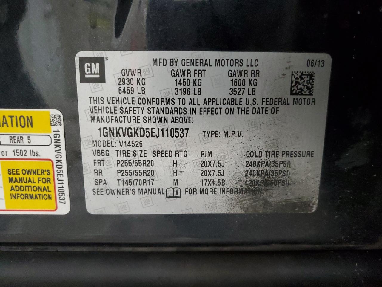 CHEVROLET TRAVERSE LT