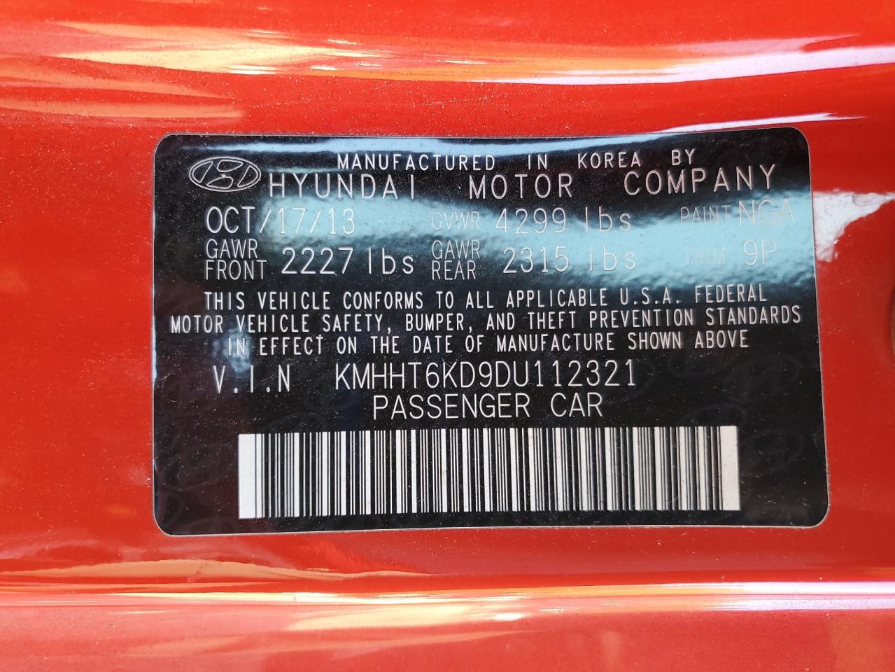 HYUNDAI GENESIS 2.0T