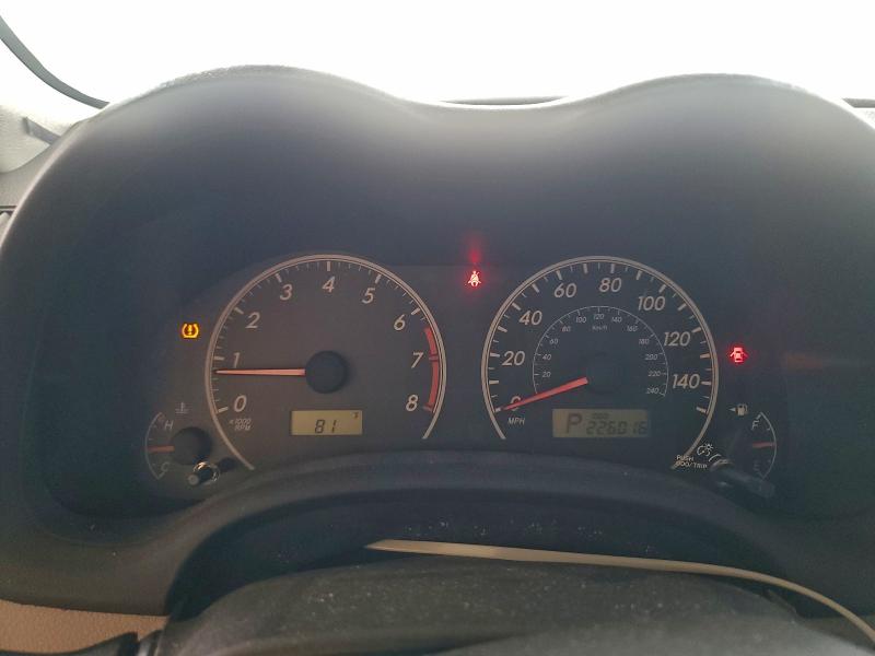 2012 TOYOTA COROLLA BA #3305550072