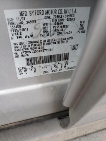 2004 FORD F150 SUPER #3286737321