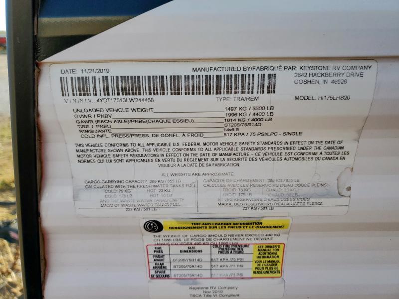 2020 HIDE CAMPER #3290405830