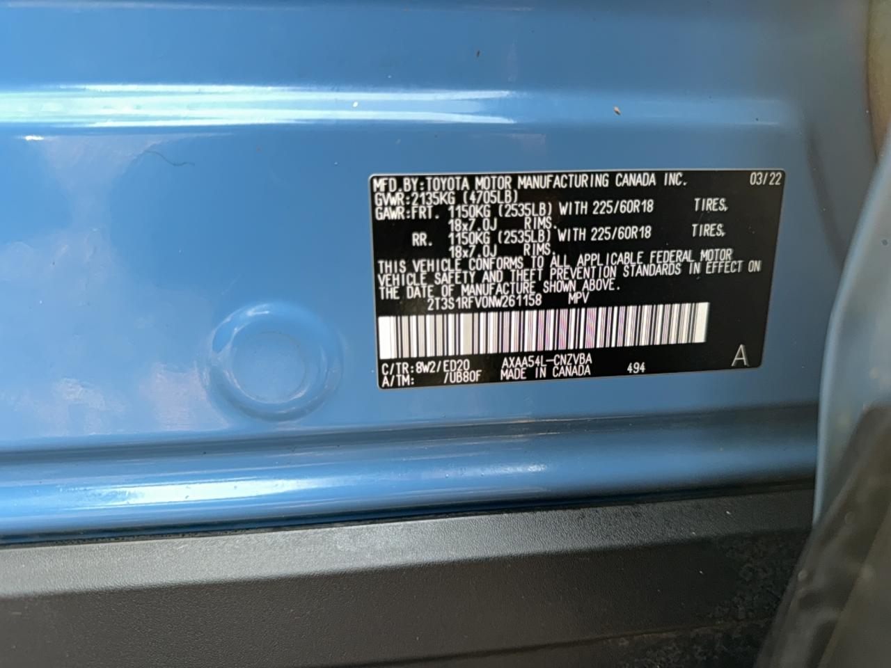 Lot #3293270438 2022 TOYOTA RAV4 TRD O