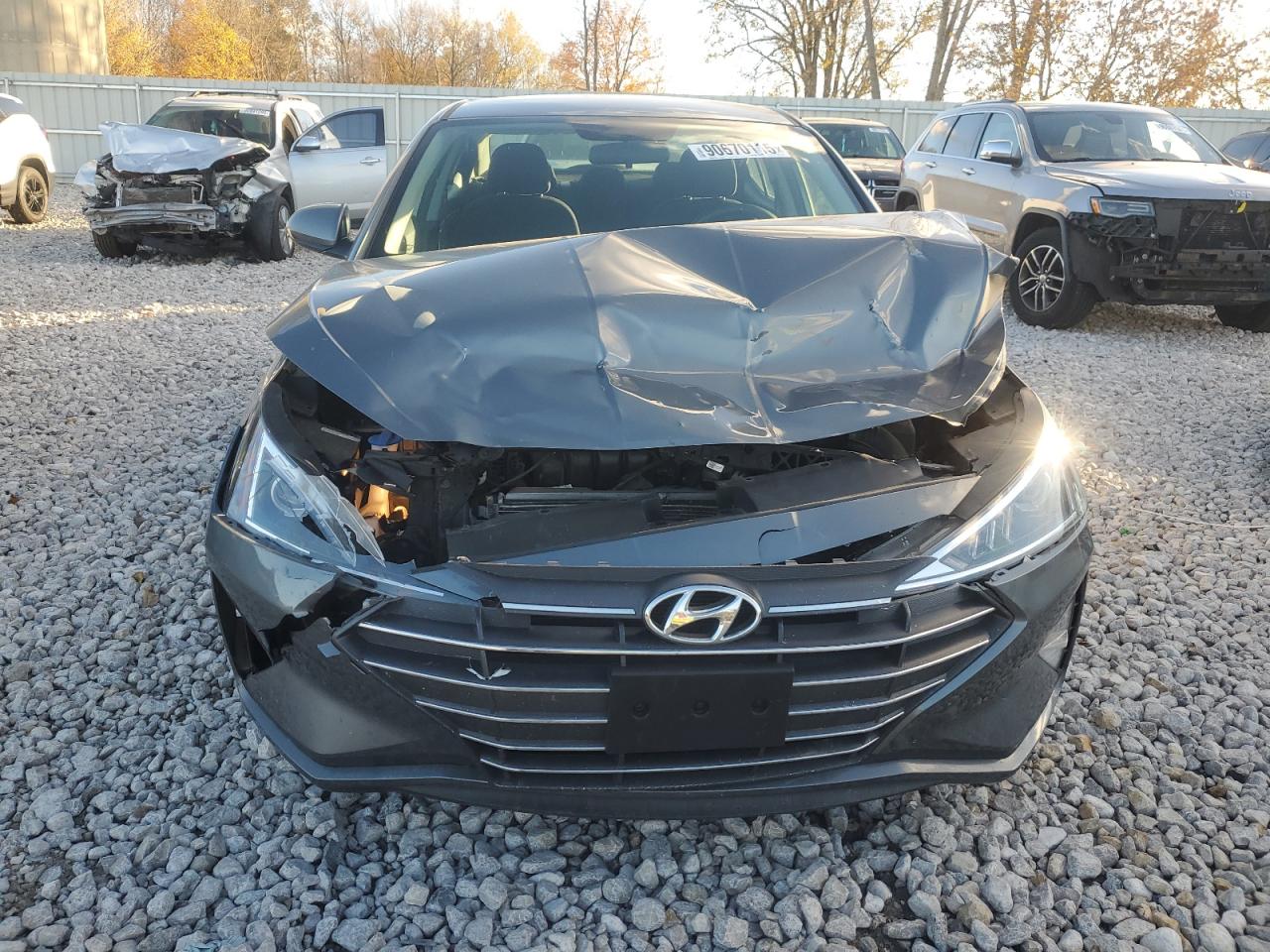 Lot #3315702719 2019 HYUNDAI ELANTRA SE