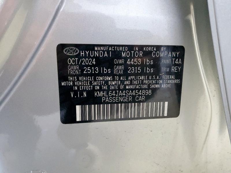 2025 HYUNDAI SONATA SEL KMHL64JA4SA454898