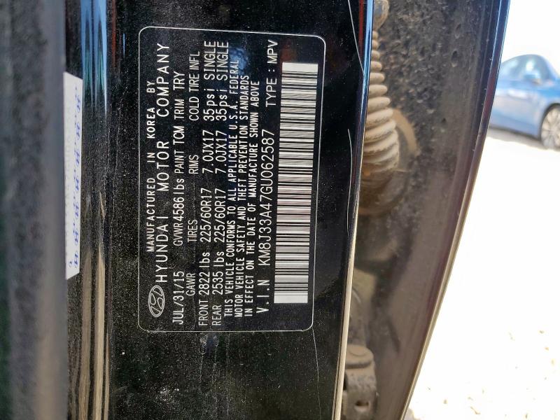 2016 HYUNDAI TUCSON LIM #3304571481