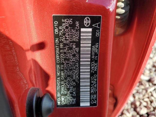 2010 TOYOTA PRIUS - JTDKN3DU4A1268148