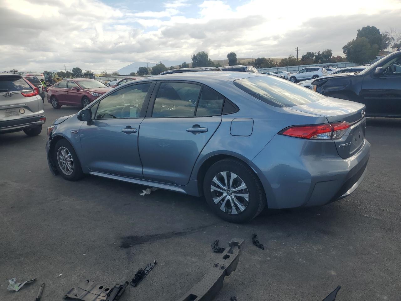 Lot #3316093226 2021 TOYOTA COROLLA LE