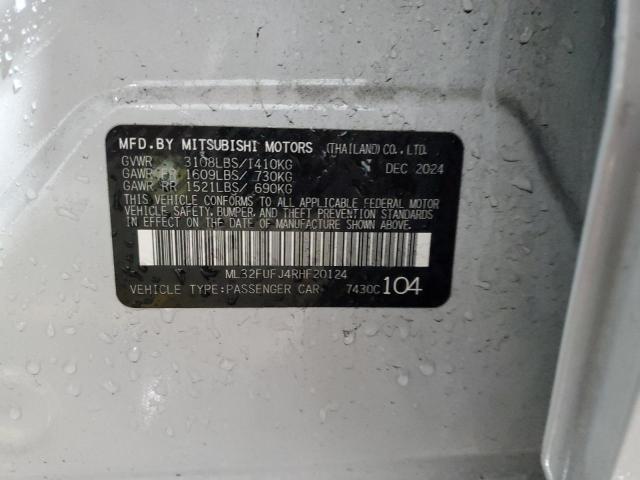 2024 MITSUBISHI MIRAGE G4 #3294409514