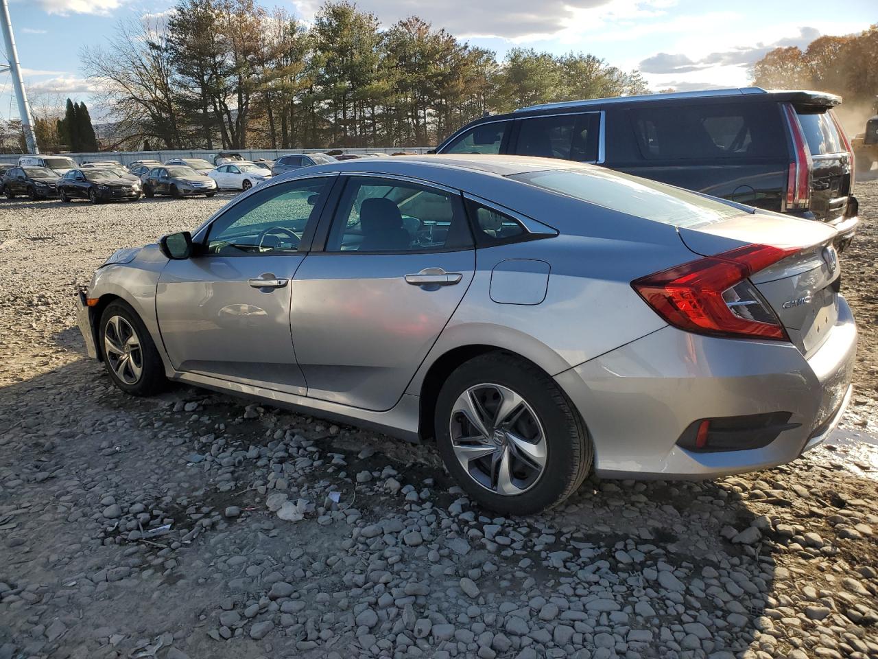 Lot #3301817345 2019 HONDA CIVIC LX